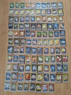 Pokemon Bandai Carddass Lot 108 Card Japanese Vintage Prism Venusaur Dragonite - Image 1