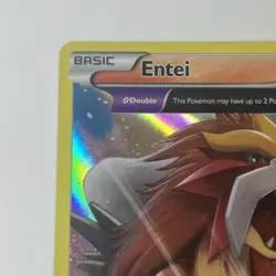 Pokemon TCG Entei - XY Ancient Origins - Holo Rare Art 15/98 LP+ Card Pokemon - Image 2