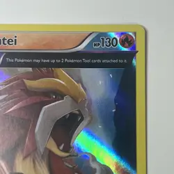 Pokemon TCG Entei - XY Ancient Origins - Holo Rare Art 15/98 LP+ Card Pokemon - Image 3