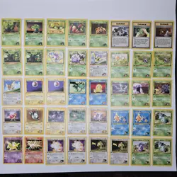54 Vintage Pokemon Card Lot | 1st Edition Gym Challenge Set | Misty's Giovanni's - Image 1