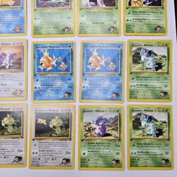 54 Vintage Pokemon Card Lot | 1st Edition Gym Challenge Set | Misty's Giovanni's - Image 5
