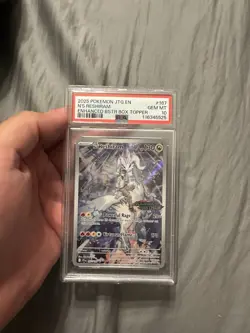 Pokemon TCG N's Reshiram Stamped Illustration Rare Promo Card 167/159 PSA10 - Image 1