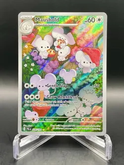 Maushold 226/193 Paldea Evolved Illustration Rare Full Art Holo Pokemon TCG NM/M - Image 1