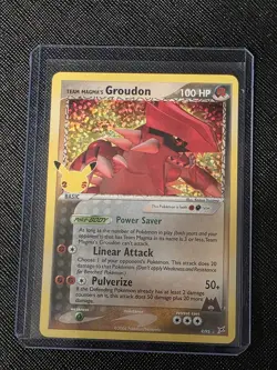 Groudon 9/95 2021 Celebrations Classic Collection Pokemon Card Holo Rare - Nm - Image 1