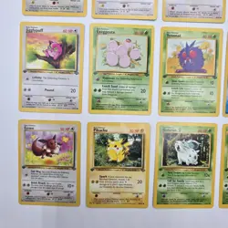 "24" 1st EDITION Jungle Pokemon Card Lot | NM-LP Condition | Rare And Uncommon - Image 3