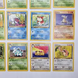 "24" 1st EDITION Jungle Pokemon Card Lot | NM-LP Condition | Rare And Uncommon - Image 5