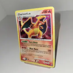 Charizard 3/132 Holo Rare Secret Wonders Pokemon TCG Card Poor Damaged Scuffed - Image 3