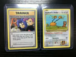 Pokemon IMAKUNIU'S DODUO and Here comes team rocket XY Evolutions - SECRET RARE - Image 1