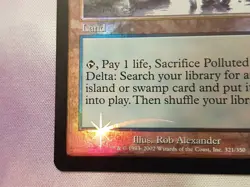 MTG Polluted Delta / Estuary Polluted Foil - Onslaught / Carnage NearMint - Image 5