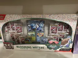 (LOT OF 3) Pokemon 151 Blooming Waters Premium Collection Box Factory Sealed - Image 1