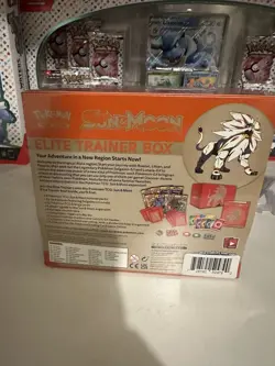 Pokemon Sun and Moon Base Set Solgaleo Elite Trainer Box ETB New Factory Sealed - Image 3