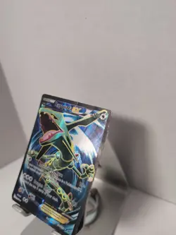 Pokemon TCG - Rayquaza EX 104/108 Full Art Ultra Rare Roaring Skies LP 2015 - Image 3