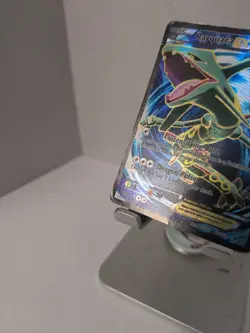 Pokemon TCG - Rayquaza EX 104/108 Full Art Ultra Rare Roaring Skies LP 2015 - Image 5