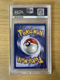 2000 Pokemon Team Rocket 1st Edition Dark Charizard PSA 10 - Image 3