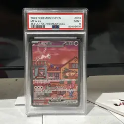 2023 POKEMON SVP EN SV PROMO 151 ULTRA PREMIUM COLLECTION #053 MEW EX PSA 9 - Image 1
