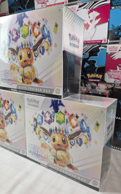 (LOT 5x SEALED) Prismatic Evolutions ETB ‼ Elite Trainer Box Pokemon TCG SV8.5 - Image 4
