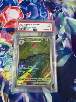 Ivysaur 167/165 Pokemon Scarlet & Violet 151 Illustration Rare PSA 9 MINT - Image 1