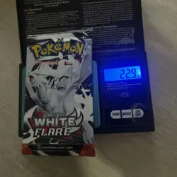 HEAVY 22.9g! Pokemon TCG SV 10.5 White Flare Booster Pack Sealed! Demi-God PackU - Image 1