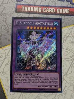 Yu-Gi-Oh! TCG El Shaddoll Anoyatyllis Crossed Souls CROS-EN044 1st Edition... - Image 1