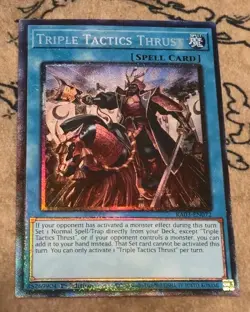 Yugioh Triple Tactics Thrust RA03-EN072 1st Ed Prismatic Collector's Rare NM - Image 1