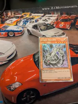 Yu-Gi-Oh! Cyber Dragon (Platinum Secret Rare) RA03-EN155 Quarter Century Bonanza - Image 1