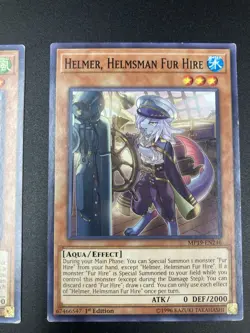 Fur Hire Set MP19-EN244,246,247,250,251 Yu-Gi-Oh! 1st Edition - Image 3
