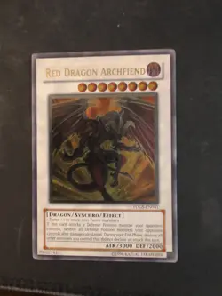 Yu-Gi-Oh! Red Dragon Archfiend Duelist Gn. Unlimited Ultimate Rare TDGS-EN041 NM - Image 1