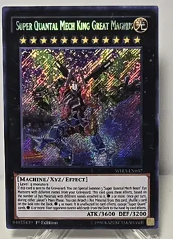 Super Quantal Mech King Great Magnus WIRA-EN037 Secret Rare 1st Edition NM/M - Image 1