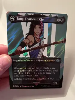 Fang, Fearless l'Cie U 0526 Surge Foil Borderless MTG Final Fantasy 2025 NM - Image 3