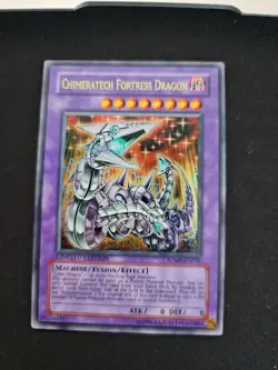 Yu-Gi-Oh! Chimeratech Fortress Dragon-Limited Holographic JUMP-EN031 Ultra Rare - Image 1