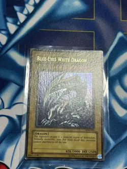Wavy Yu-Gi-Oh Kaiba Starter Deck SDK-001 Blue-Eyes White Dragon Ultra Rare MP - Image 3