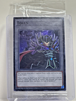 Sealed! Yu-Gi-Oh Token Supreme King Jaden & Supreme King's Castle TKN5-EN019 - Image 1