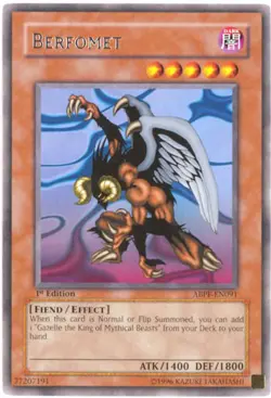 Yu-Gi-Oh Card - ABPF-EN091 - BERFOMET (rare) - NM - Image 1