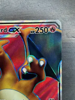 Pokemon Card - Charizard GX #SM60 Black Star Promo Full Art NM - Image 2
