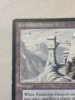 MTG Magic the Gathering Card LP/MP Kjeldoran Outpost X2 - Image 5