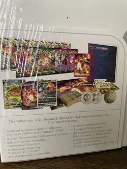 Pokemon TCG Charizard Sword & Shield Ultra-Premium Collection Booster - 65 Cards 820650851117 - Image 2