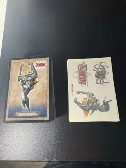 Legend Of Zelda Twilight Princess Tcg 2007 Lot Of 41 Cards 17 Foils And Tattoos! - Image 1