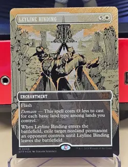 MTG - Outlaws of Thunder Junction: Break Leyline Binding (Textured Foil) - 0066 - Image 1