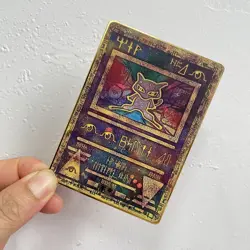 NEW Pokemon Ancient Mew Promos Metal Card Gold TCG Pokemon Cards Gift - Image 1
