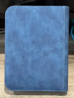 GAMEGENIC CASUAL ALBUM 4-POCKET BINDER PORTFOLIO BLUE HOLDS 80 CARDS - Image 2