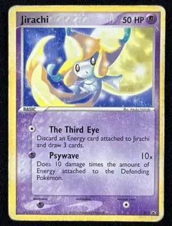 Jirachi 021 NintendoPromo Wish Maker 2004 Pokemon Card - Damaged - Image 1
