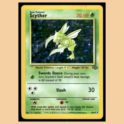 Scyther #10 1999 Classic - Jungle Basic/Rare Holo Pokemon Card EX - Image 1
