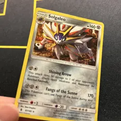Solgaleo 87/145 Cracked Ice MP -Holo Rare Pokemon Card- Theme Deck (4s) - Image 4