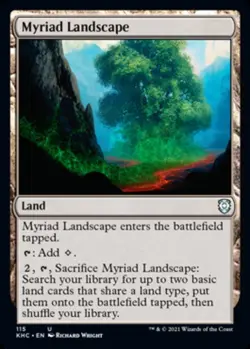 1x Myriad Landscape NM, English MTG Kaldheim - Image 1