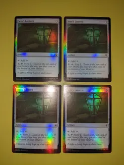 FOIL Seer's Lantern x4 Commander Legends 4x Playset Magic the Gathering MTG - Image 1