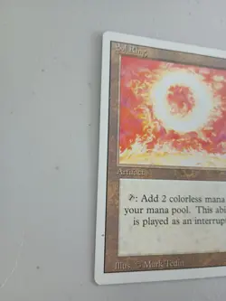 MTG Sol Ring - Revised Edition - 3Rd Magic: The Gathering MP 2 - Image 2