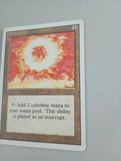 MTG Sol Ring - Revised Edition - 3Rd Magic: The Gathering MP 2 - Image 3