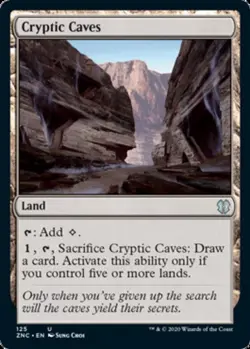 Cryptic Caves NM, English MTG Zendikar Rising - Image 1