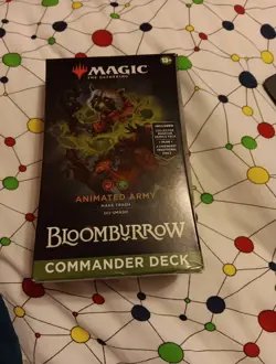 magic the gathering bloomburrow Animated Army Commander Deck - Image 1