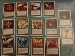 Magic: The Gathering - Revised Edition (3rd) Half Complete Set Collection - Image 1